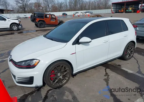 2017 Volkswagen Golf Gti Autobahn 4-Door/S 4-Door/Se 4-Door/Sport 4-Door z USA, uszkodzony, nr VIN 3VW547AUXHM047076